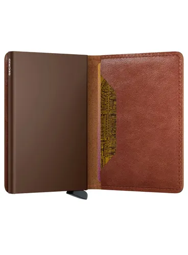 Portfel kieszonkowy Secrid Slimwallet Vintage - cognac / brown