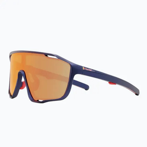 Okulary przeciwsłoneczne Red Bull SPECT Kraft blue/brown with red mirror