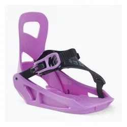 Wiązania snowboardowe dziecięce K2 Lil Kat Jr purple