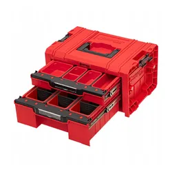 Skrzynia na narzędzia QBRICK Drawer Workshop Set 4 Pro Red Ulta HD