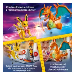 LEGO 72167 Pokémon SMART Play Charizard kontra Jolteon — ostateczna bitwa