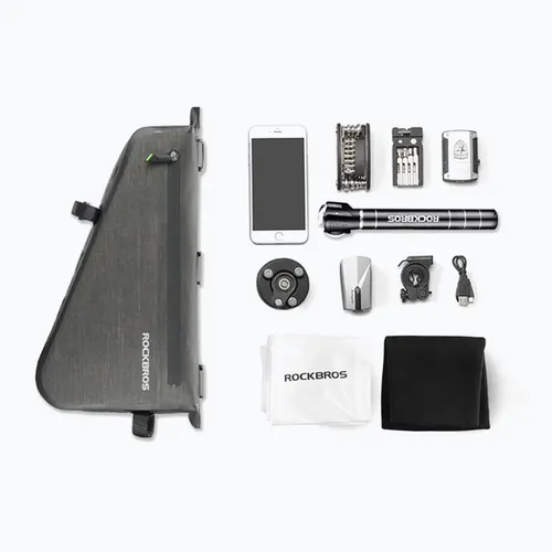 Torba rowerowa na ramę Rockbros AS-017 5 l dark green