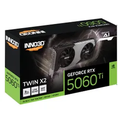 Karta graficzna INNO3D GeForce RTX 5060 Ti Twin X2 8GB DLSS 4