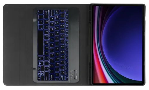Etui na Galaxy Tab S9 FE+ Plus 12.4 X610/X616B TECH-PROTECT SC Pen + Keyboard Czarny Klawiatura