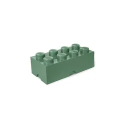 Lego 40041747 Pojemnik na klocki 4x2 piaskowa zieleń