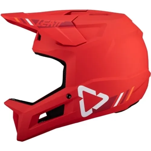 Kask rowerowy fullface Leatt MTB Gravity 1.0 Junior czerwony - XXS
