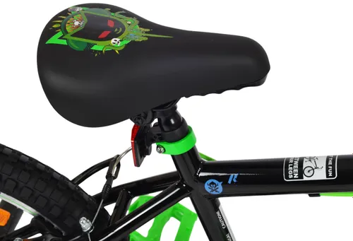 Rower dziecięcy KARBON Stickerboomb BMX 20 Czarno-zielony