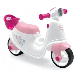 Rowerek biegowy Smoby Corolle Ride On biało różowy