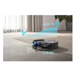 Robot sprzątający Sencor SRV 9790BK Funkcja mopowania Stacja oczyszczająca Tworzenie mapy pomieszczenia 63dB