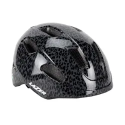 Kask rowerowy dziecięcy Lazer Nutz KinetiCore black leopard