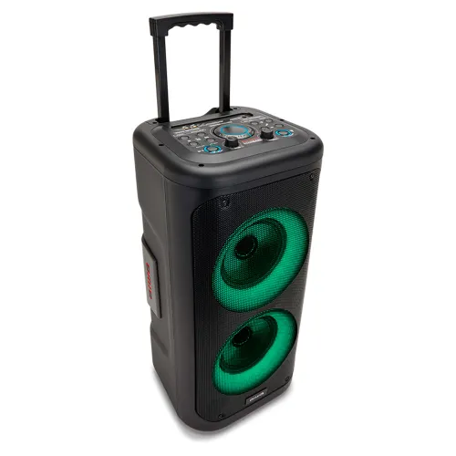 Power Audio Aiwa KBTUS-450 40W Bluetooth Mikrofon Karaoke Czarny