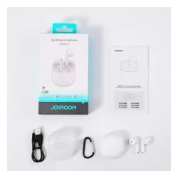 Słuchawki bezprzewodowe Joyroom Funpods JR-FB1 Douszne Bluetooth 5.3 Biały