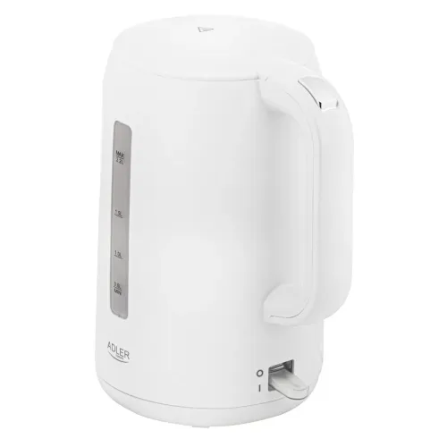 ADLER AD 1386 2,2 l biały - czajnik elektryczny plastikowy