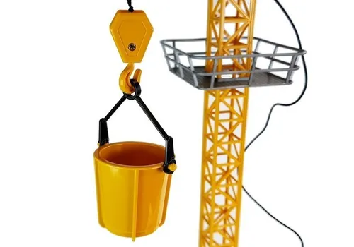 Ogromny Dźwig Żuraw 182Cm Sterowany Pilotem Na Kabel Hak Ruchome Ramię