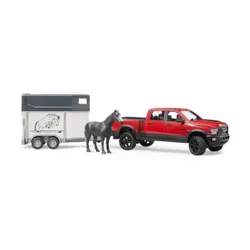 Bruder Auto RAM 2500 Power Wagon z przyczepą dla konia (02501)