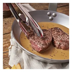 DE BUYER Mineral B Element 28 cm grafitowa - patelnia stalowa