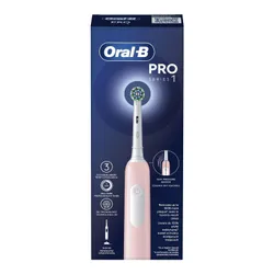 Электрическая зубная щетка Oral-B Pro 1 Pink Cross Action Pink