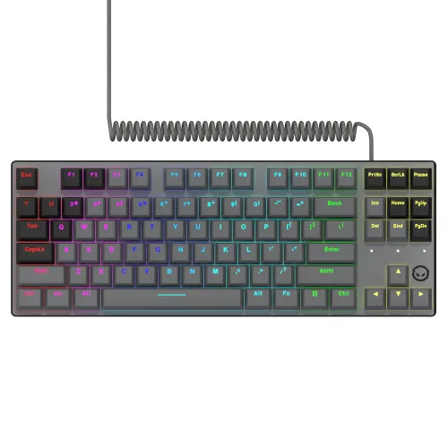 Klawiatura mechaniczna Lorgar Azar 514 TKL RGB Czarny