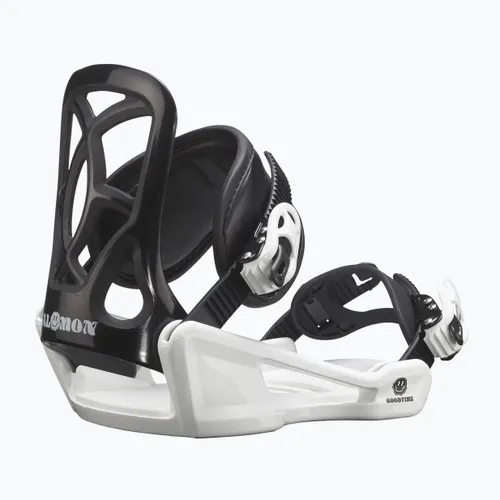 Wiązania snowboardowe dziecięce Salomon Goodtime XS black/white