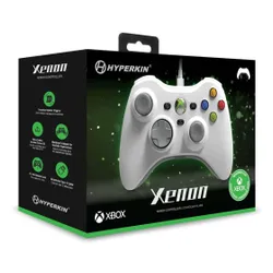 Геймпад Hyperkin Xenon Pad для Xbox, ПК-проводной-белый