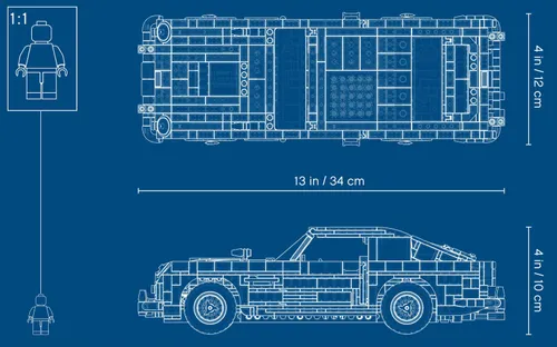 Конструктор Lego 10262 Creator Expert - Джеймс Бонд: Aston Martin DB5