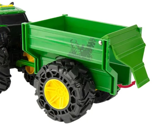 Traktor TOMY Monster Treads John Deere z przyczepą 47353