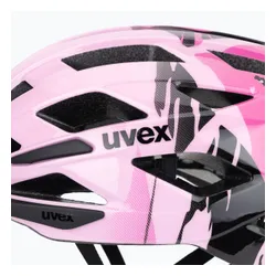 Kask rowerowy dziecięcy UVEX Air Wing 2 strawberry/black