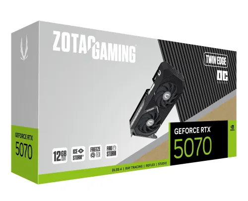 Karta graficzna Zotac Gaming GeForce RTX 5070 Twin Edge OC 12GB GDDR7 192bit DLSS 4