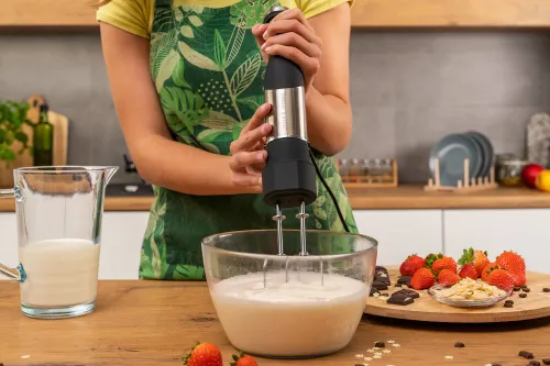 Blender GÖTZE & JENSEN HB950K Inox z krajarką w kostkę