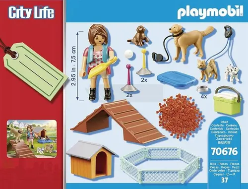 Playmobil City Life 70676 Treserka psów