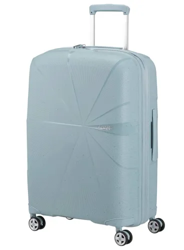 Walizka średnia American Tourister StarVibe EXP - azzurro speckles