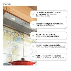 Okap Globalo Delico 50.1 Inox