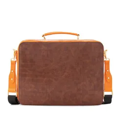 Geantă pentru Laptop Nobo NBAG-N3050-CM17 maro cu portocaliu