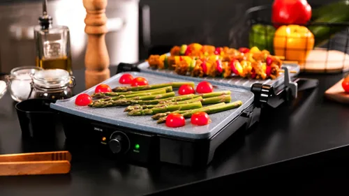 Grill elektryczny CECOTEC Rock'nGrill 2000 Stone Ceramic Mix&Grill