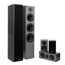 Yamaha MusicCast RX-V4A Cinema System Black, Prism Audio Falcon HT500 Black