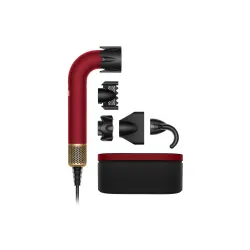 Suszarka do włosów Dyson Supersonic r Straight+Wavy RedV 493118-01 Jonizacja Zimny nawiew 3 prędkości 4 temperatury