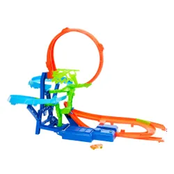 Tor Hot Wheels Stunt Tracks Powietrzna kraksa JFD12