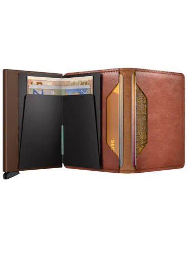 Portfel kieszonkowy Secrid Slimwallet Vintage - cognac / brown
