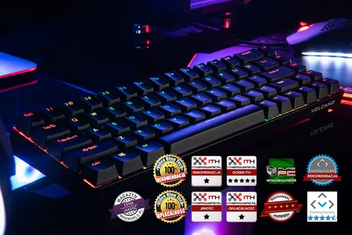 Klawiatura Modecom Volcano Lanparty RGB (K-MC-LANPARTY-U-BT-RGB)