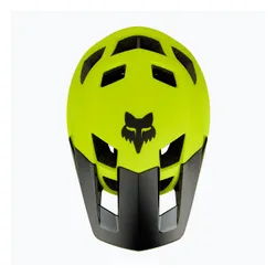 Kask rowerowy Fox Racing Dropframe fluorescent yellow