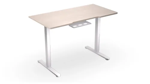 Biurko Endorfy Atlas S Electric Light Wood 114cm Regulacja wysokości Jasne drewno