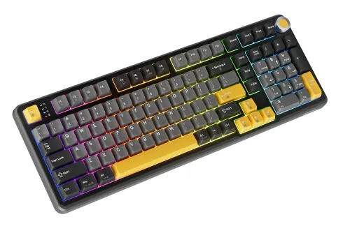 Klawiatura mechaniczna Marvo Titan 98 Wireless Czarno-szary