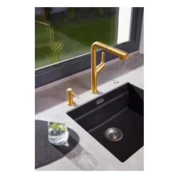 Bateria KFA ARMATURA Duero 6623-220-31 Złoto szczotkowane