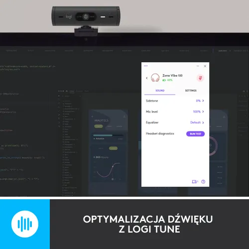 Słuchawki bezprzewodowe z mikrofonem Logitech Zone Vibe 100 Nauszne Różowy