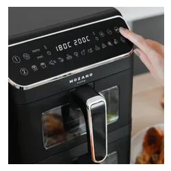 Air Fryer Frytkownica beztłuszczowa MOZANO AirTower Duo 11l z podwójnym koszem 12 automatycznych programów