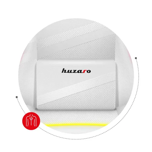 Fotel HUZARO Force 4.4 RGB Biały