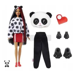 Lalka Barbie w przebraniu pandy HHG22