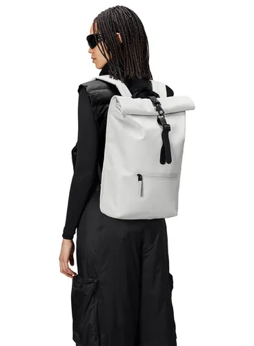 Рюкзак для велосипеда Rains Rolltop Rucksack-ash