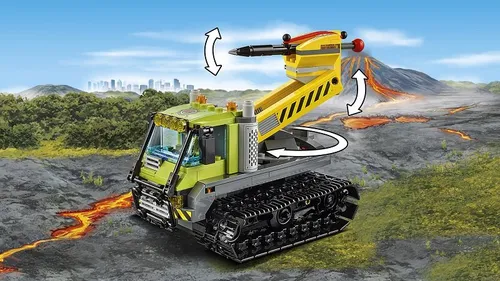 Klocki LEGO City Wulkaniczny łazik 60122