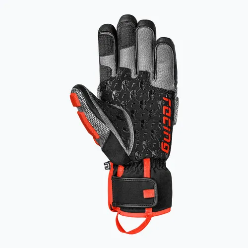 Rękawice narciarskie męskie Reusch Worldcup Warrior GS black/silver/fluo red